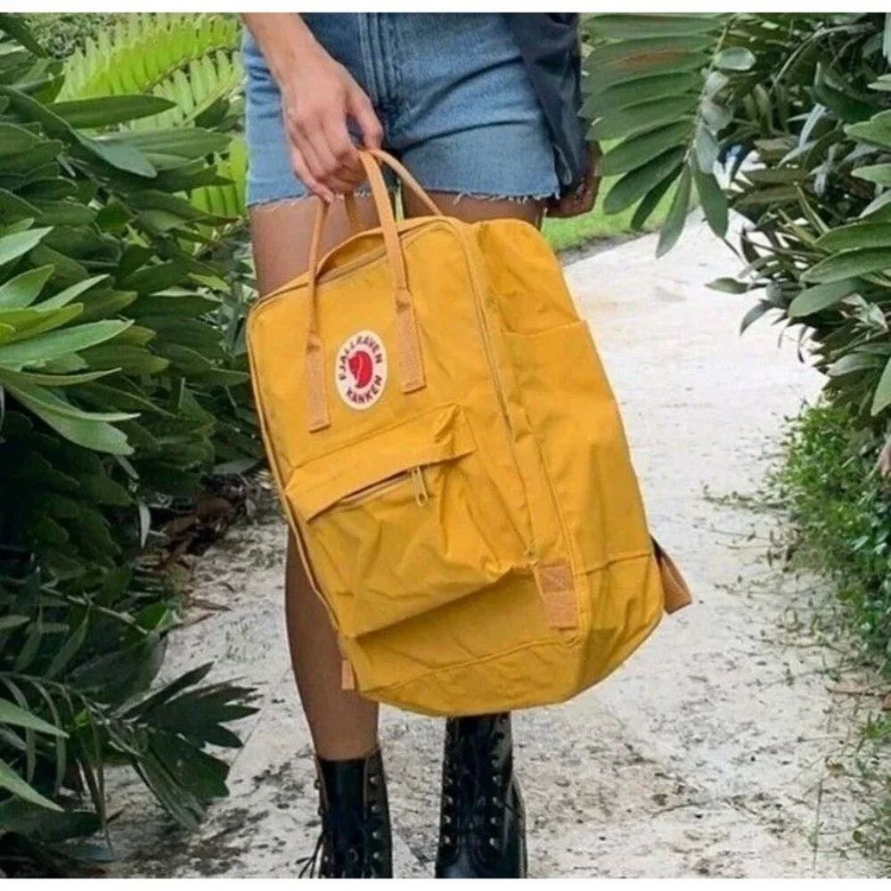 Fjallraven Kanken Everyday Outdoor Durable Comfy Backpack Ochre Yellow 23510 NWT